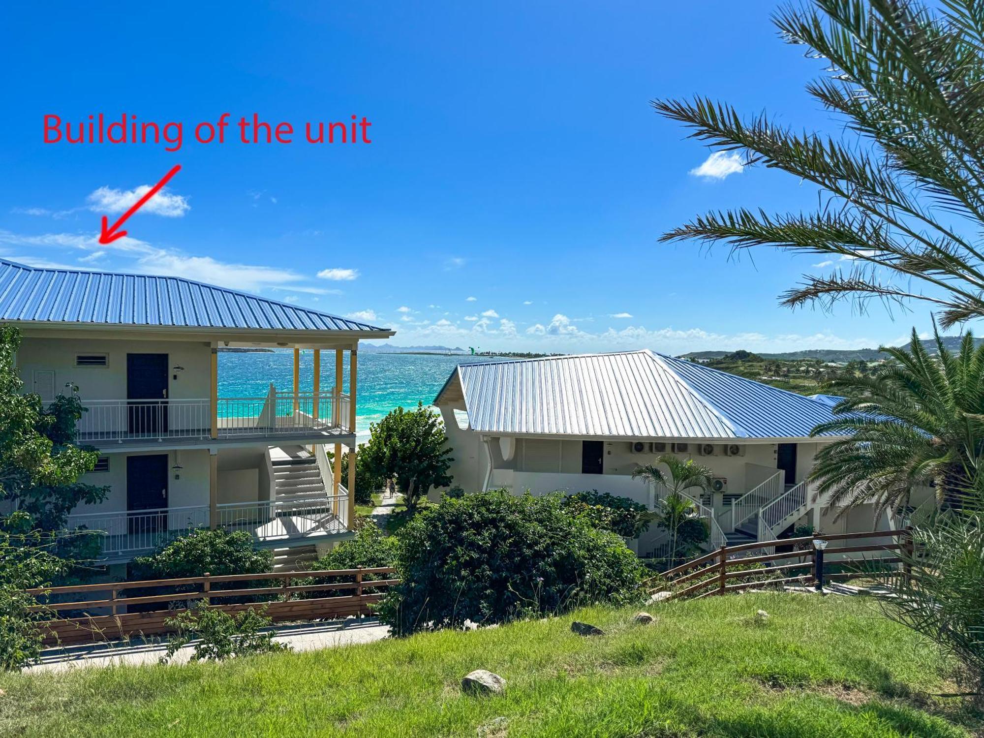 Appartamento Front Line Unit 520 Ft2 - 48 M2, On Second Floor, Stunning Ocean View Cul de Sac Esterno foto